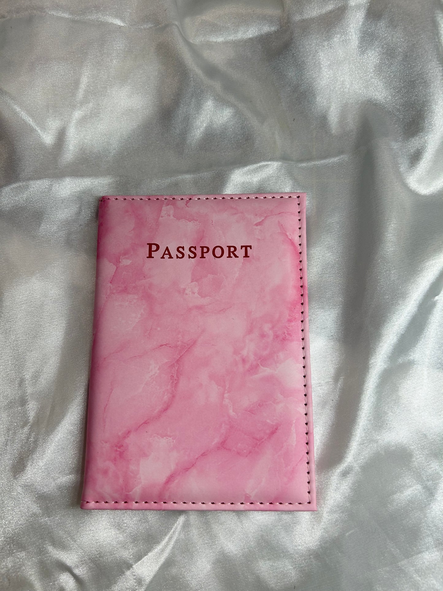 Protège passeport rose sans personnalisation 💓