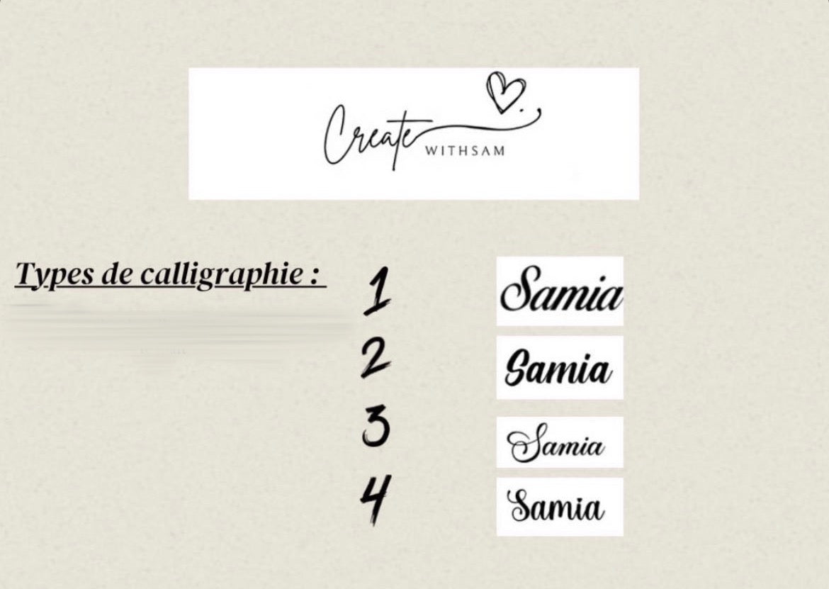 Boite aimantée VIDE à personnaliser avec prénom + phrase