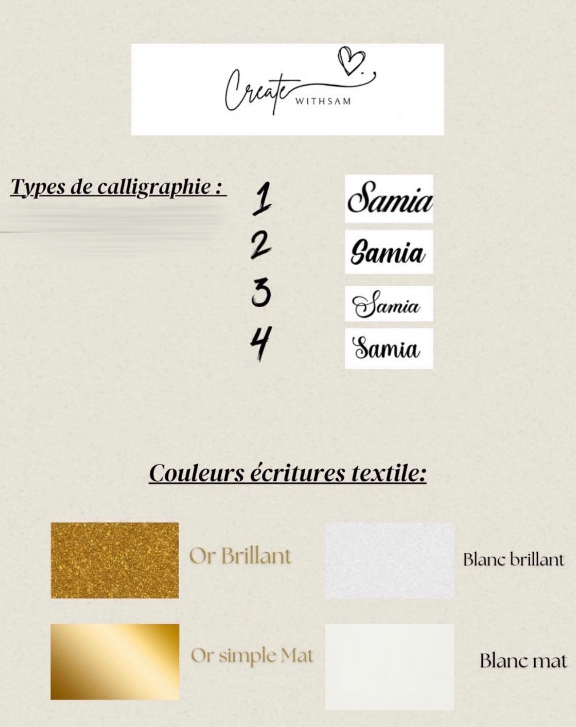 Coffret marron simple personnalisé