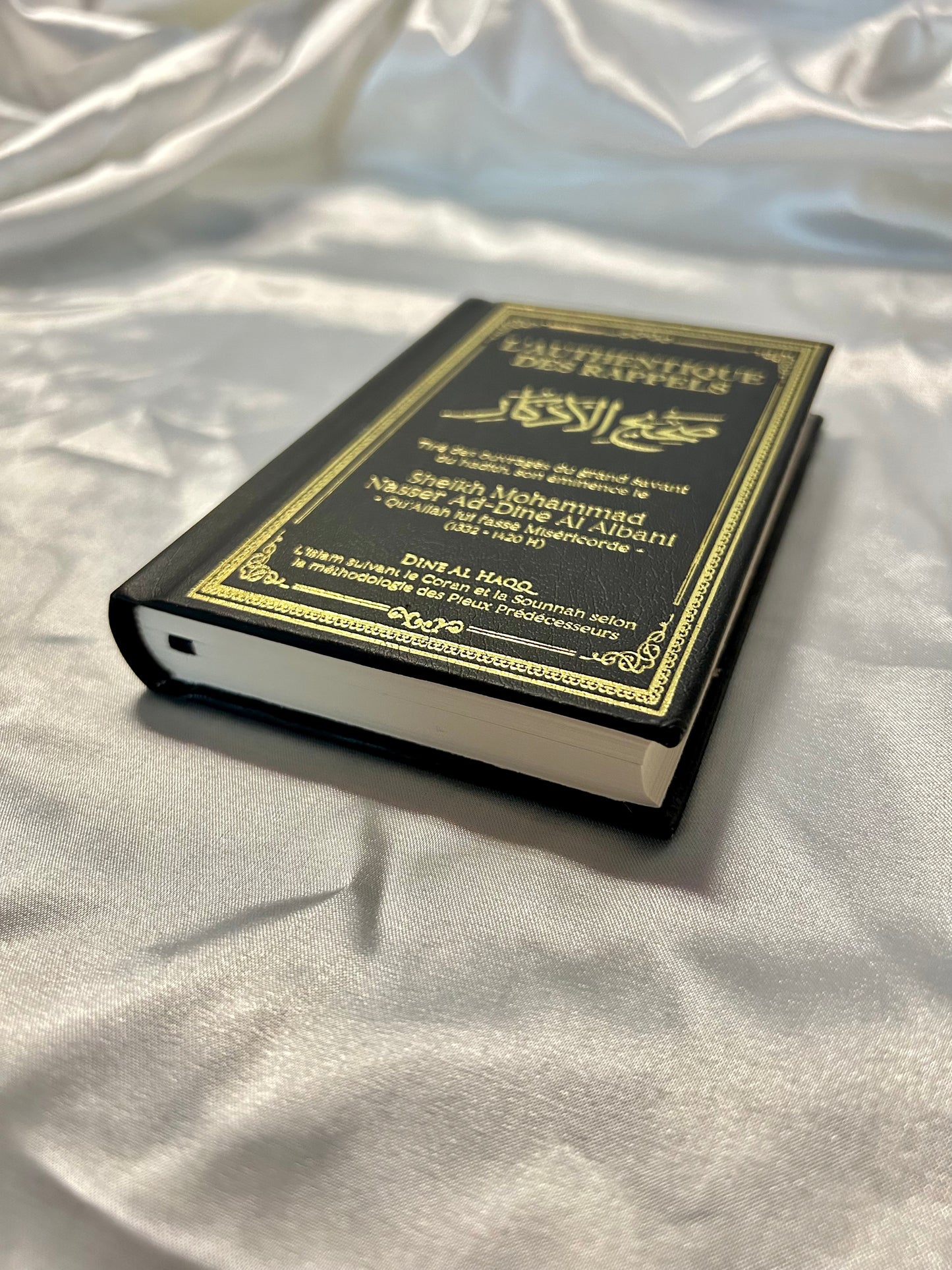 Livre L’Authentique des Rappels (Sahîh al-Adhkâr) Noir – Shaykh al-Albânî – Dine al Haqq