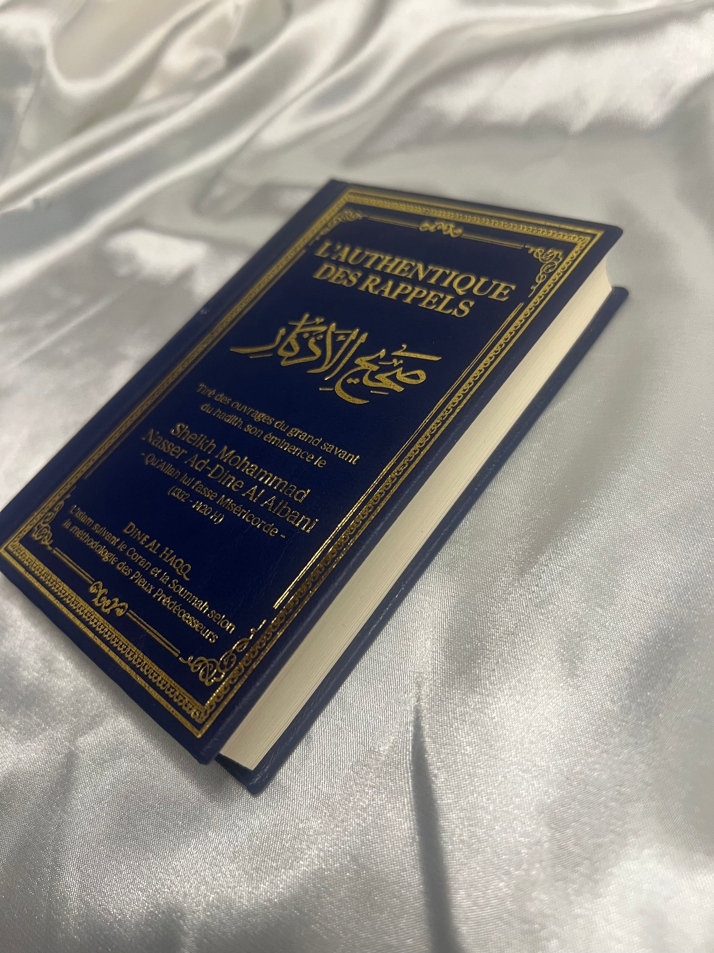 Livre L’Authentique des Rappels (Sahîh al-Adhkâr) Bleu – Shaykh al-Albânî – Dine al Haqq