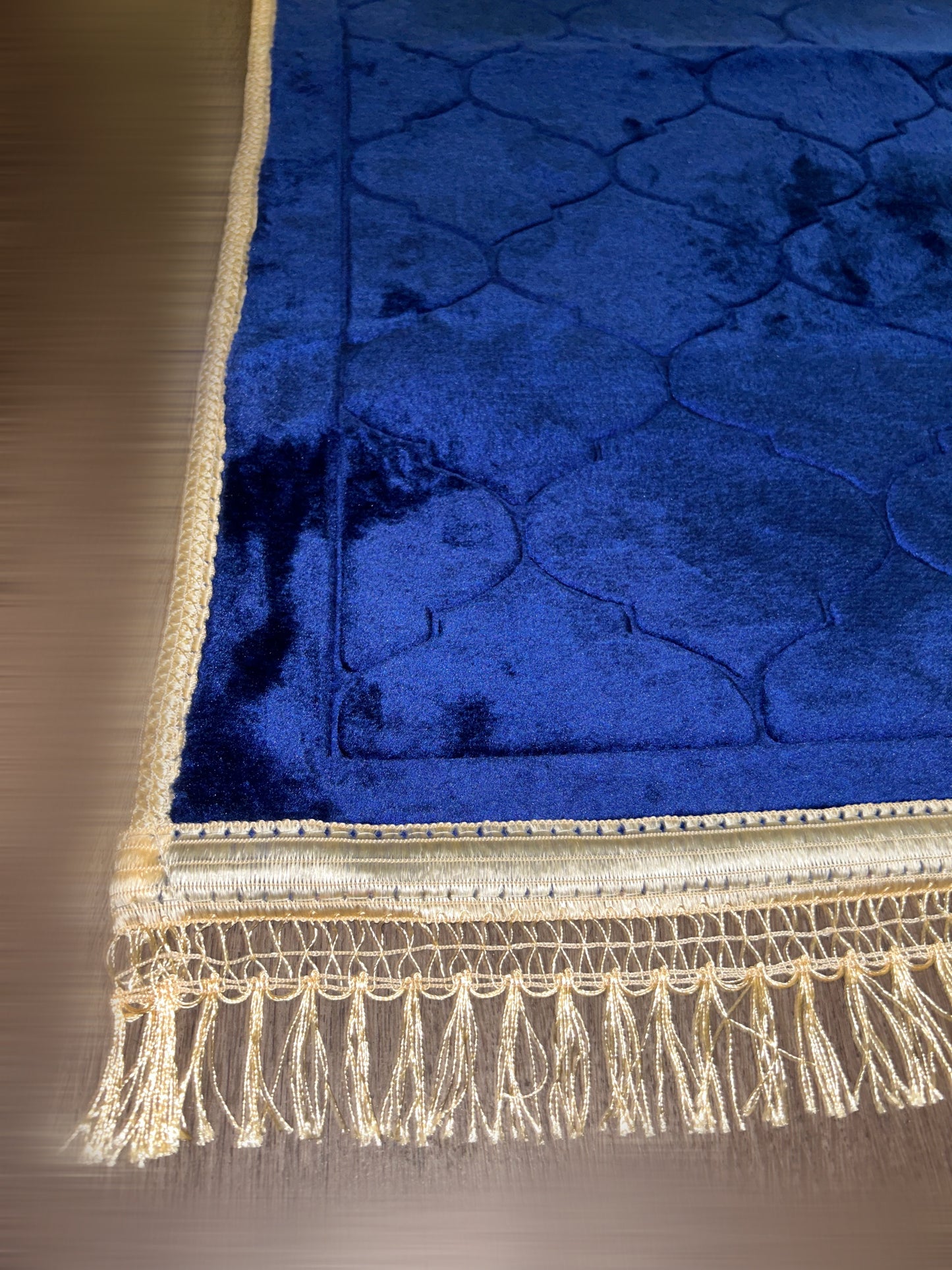 Tapis de prière dôme à personnaliser Bleu roi 💙