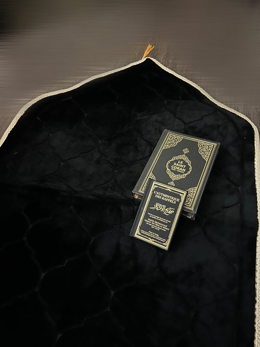 Tapis de prière dôme à personnaliser Noir 🖤
