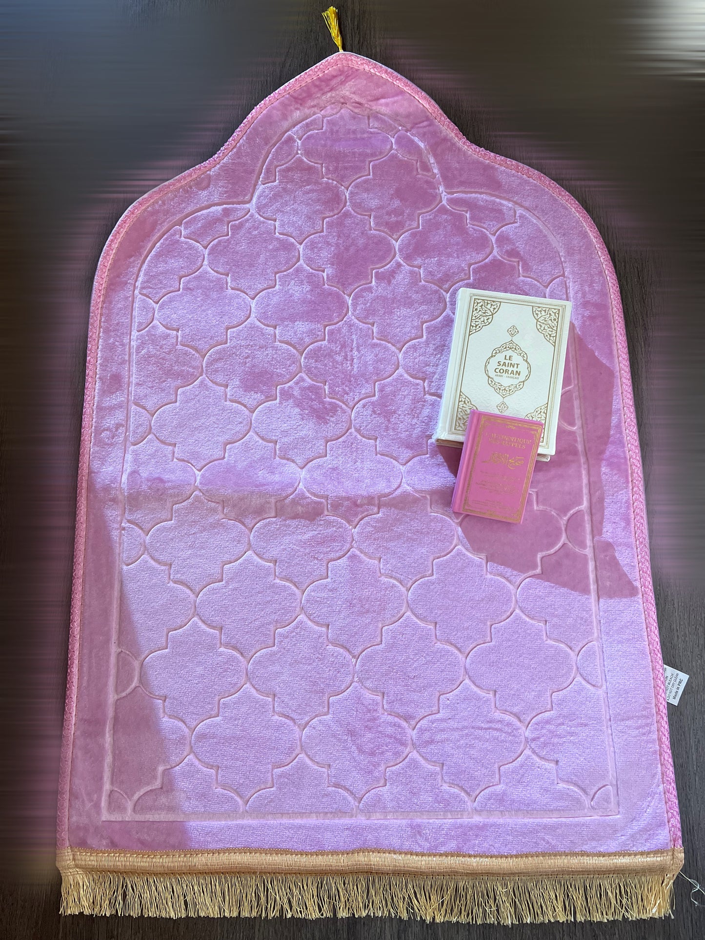 Tapis de prière dôme à personnaliser rose 💗
