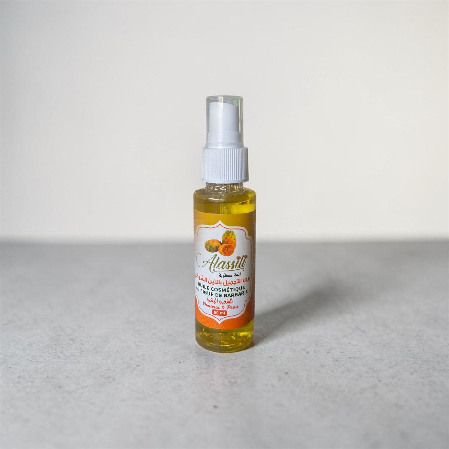 Huiles naturelles cosmétiques (en plastique)