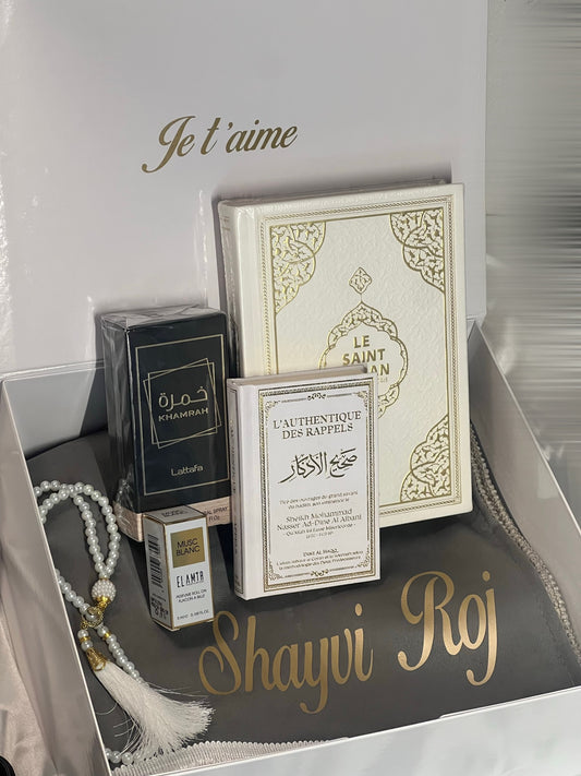 Coffret complet gris/blanc 🤍