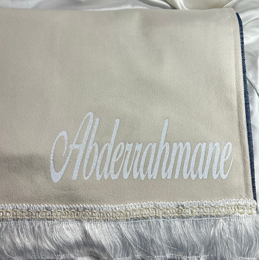 Tapis de prière à personnaliser Beige 💛